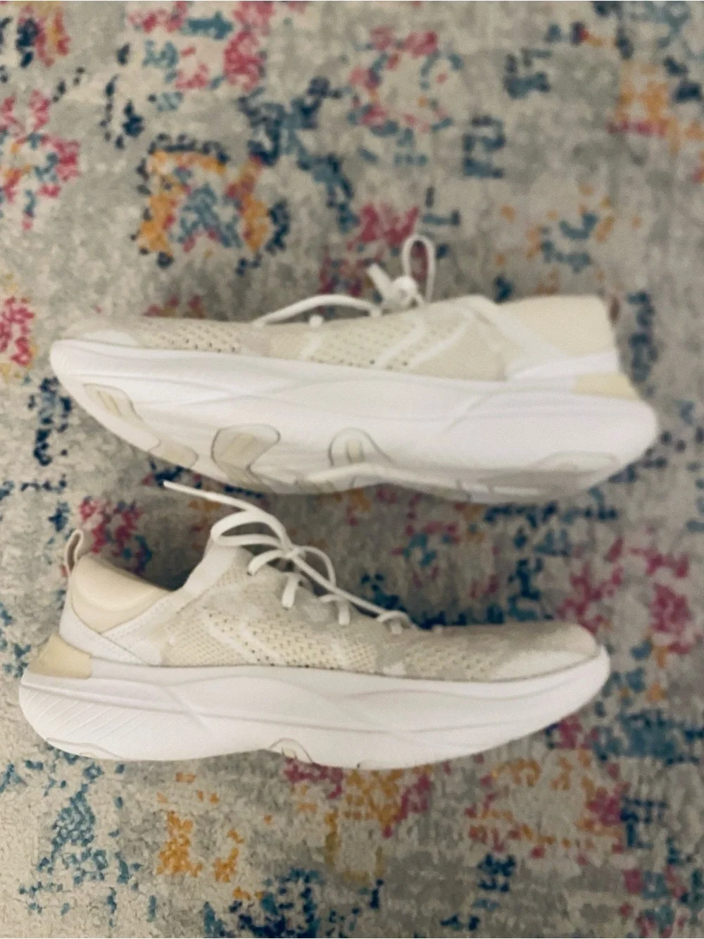 Sorel Women's Explorer Blitz Stride Lace Sneakers Shoes White Mesh Size 8.5